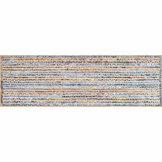 NuLOOM Dune Road Dara Striped Braided Jute Blend Rug 9 NuLOOM Dune Road Dara Striped Braided Jute Blend Rug - Image 7