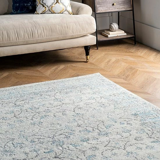 NuLOOM Vintage Lindy Framed Floral Rug 12 NuLOOM Vintage Lindy Framed Floral Rug - Image 10