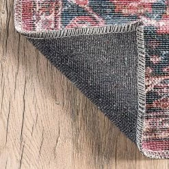 NuLOOM Katie Machine Washable Distressed Bordered Area Rug -nuLOOM Sales Store unnamed file 2656