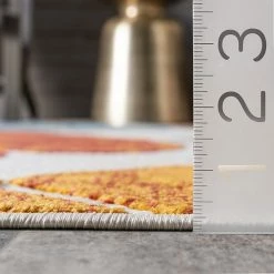 NuLOOM Ryleigh Textured Leaves Indoor/Outdoor Area Rug -nuLOOM Sales Store unnamed file 2666