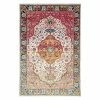 NuLOOM Shirlee Vintage Medallion Framed Floral Rug Orange -nuLOOM Sales Store unnamed file 2673