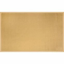 NuLOOM Eco Framed Jute Rug Beige