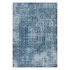 NuLOOM Freda Vintage Floral Garden Lattice Rug Blue -nuLOOM Sales Store unnamed file 2685