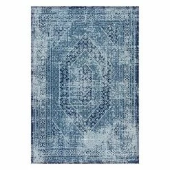 NuLOOM Freda Vintage Floral Garden Lattice Rug Blue -nuLOOM Sales Store unnamed file 2689