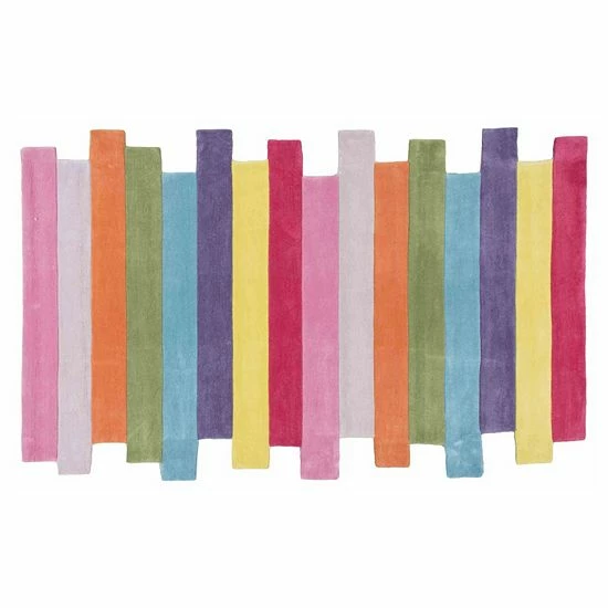 NuLOOM Cine Pantone Striped Rug Multi 6 NuLOOM Cine Pantone Striped Rug Multi - Image 4