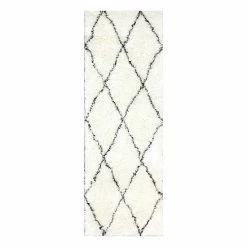 NuLOOM Marrakech Lattice Shag Wool Rug -nuLOOM Sales Store unnamed file 2696