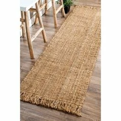 NuLOOM Natura Chunky Loop Solid Jute Rug Gray -nuLOOM Sales Store unnamed file 270