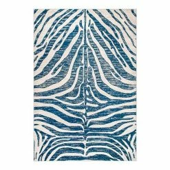 NuLOOM Royal Contemporary Zebra Stripes Area Rug Gray -nuLOOM Sales Store unnamed file 2725