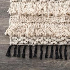 NuLOOM Emerita Tassel Shag Rug - 5' X 8' -nuLOOM Sales Store unnamed file 2746