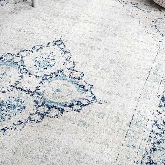 NuLOOM Bodrum Pauley Vintage Framed Floral Rug 5 NuLOOM Bodrum Pauley Vintage Framed Floral Rug - Image 3