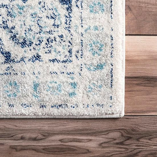 NuLOOM Bodrum Pauley Vintage Framed Floral Rug 6 NuLOOM Bodrum Pauley Vintage Framed Floral Rug - Image 4