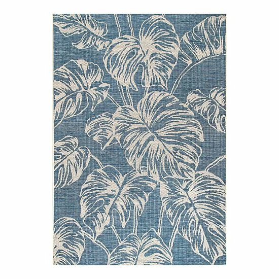 NuLOOM Belle Palm Leaves Indoor/Outdoor Area Rug Sage 8 NuLOOM Belle Palm Leaves Indoor/Outdoor Area Rug Sage - Image 6