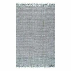 NuLOOM Natura Chunky Loop Solid Jute Rug Gray -nuLOOM Sales Store unnamed file 277