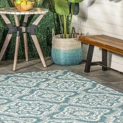 NuLOOM Arna Floral Indoor Outdoor Rug -nuLOOM Sales Store unnamed file 2783