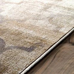 NuLOOM Vintage Viscose Distressed Geo Quatrefoil Rug -nuLOOM Sales Store unnamed file 2788