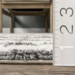 NuLOOM Zelda Machine Washable Wool Modern Geometric Area Rug -nuLOOM Sales Store unnamed file 2813