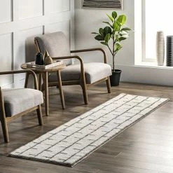 NuLOOM Zelda Machine Washable Wool Modern Geometric Area Rug -nuLOOM Sales Store unnamed file 2817