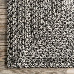 NuLOOM Jayda Braided Gradience Indoor/Outdoor Area Rug Light Gray 10 NuLOOM Jayda Braided Gradience Indoor/Outdoor Area Rug Light Gray -nuLOOM Sales Store unnamed file 282