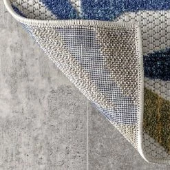 NuLOOM Molly Textured Tropical Leaves Indoor Outdoor Area Rug -nuLOOM Sales Store unnamed file 2820