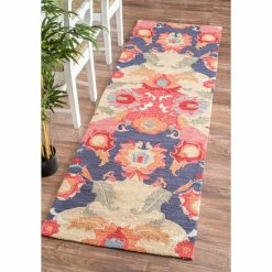 NuLOOM Barcelona Contemporary Floral Rug -nuLOOM Sales Store unnamed file 2843