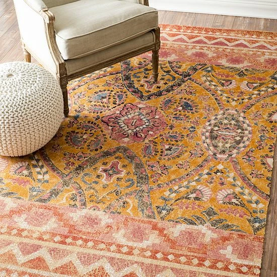 NuLOOM Dara Suzani Medallion Jute Rug 4 NuLOOM Dara Suzani Medallion Jute Rug - Image 2