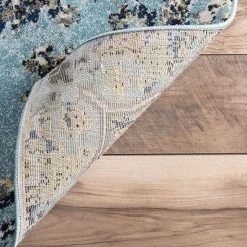 NuLOOM Tanya Floral Rug Aqua -nuLOOM Sales Store unnamed file 2961