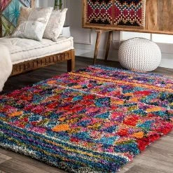 NuLOOM Leisha Moroccan Shaggy Rug -nuLOOM Sales Store unnamed file 3014