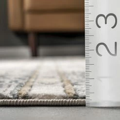 NuLOOM Jessenia Diamond Stripes Tribal Area Rug -nuLOOM Sales Store unnamed file 3062