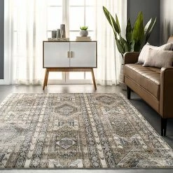 NuLOOM Jessenia Diamond Stripes Tribal Area Rug -nuLOOM Sales Store unnamed file 3063