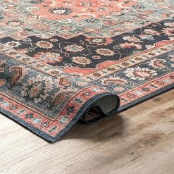 NuLOOM Francis Persian Medallion Machine Washable Area Rug -nuLOOM Sales Store unnamed file 3110