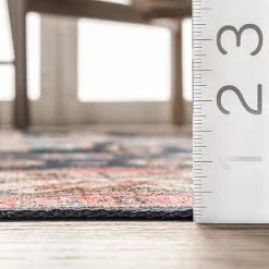 NuLOOM Francis Persian Medallion Machine Washable Area Rug -nuLOOM Sales Store unnamed file 3111