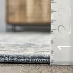 NuLOOM Debra Distressed Floral Bordered Area Rug -nuLOOM Sales Store unnamed file 3126