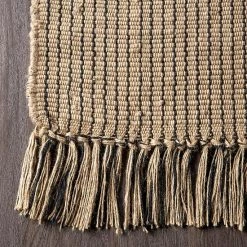 NuLOOM Kamilah Geometric Jute Area Rug -nuLOOM Sales Store unnamed file 3170