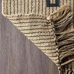 NuLOOM Kamilah Geometric Jute Area Rug -nuLOOM Sales Store unnamed file 3171