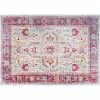 NuLOOM Vivid Silk Edra Vintage Persian Framed Floral Rug -nuLOOM Sales Store unnamed file 3218