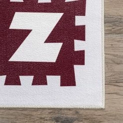 NuLOOM Peri Machine Washable Kids Alphabet Nursery Or Playroom Area Rug -nuLOOM Sales Store unnamed file 3241