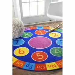 NuLOOM Giza Number Circles Rug -nuLOOM Sales Store unnamed file 3249
