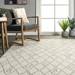 NuLOOM Ria Bohemian Diamond Area Rug -nuLOOM Sales Store unnamed file 3255