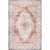Nuloom Dania Machine Washable Medallion Area Rug Rust 1 Nuloom Dania Machine Washable Medallion Area Rug Rust -nuLOOM Sales Store unnamed file 3276