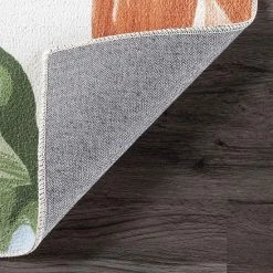 NuLOOM Nevaya Machine Washable Floral Leaves Area Rug -nuLOOM Sales Store unnamed file 3300