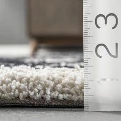 NuLOOM Mica Abstract Circles Shag Rug -nuLOOM Sales Store unnamed file 3308