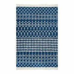 NuLOOM Emmeline Wool Modern Trellis Area Rug Blue -nuLOOM Sales Store unnamed file 3316