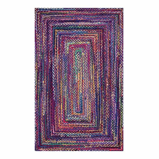 NuLOOM Nomad Tammara Striped Braided Rug Multi 12 NuLOOM Nomad Tammara Striped Braided Rug Multi - Image 10