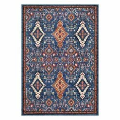 NuLOOM Diamond Elayne Framed Medallion Rug Orange -nuLOOM Sales Store unnamed file 3361
