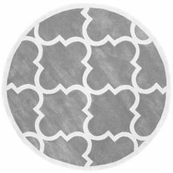 NuLOOM Cine Quatrefoil Rug Gray 11 NuLOOM Cine Quatrefoil Rug Gray -nuLOOM Sales Store unnamed file 3366
