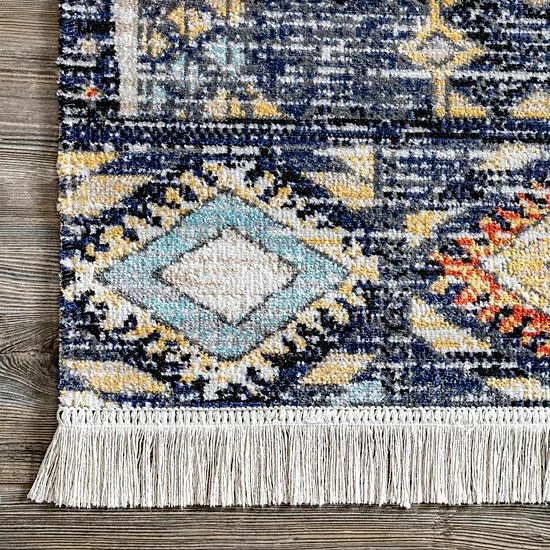 NuLOOM Taliyah Bohemian Fringe Indoor/Outdoor Area Rug 4 NuLOOM Taliyah Bohemian Fringe Indoor/Outdoor Area Rug - Image 2