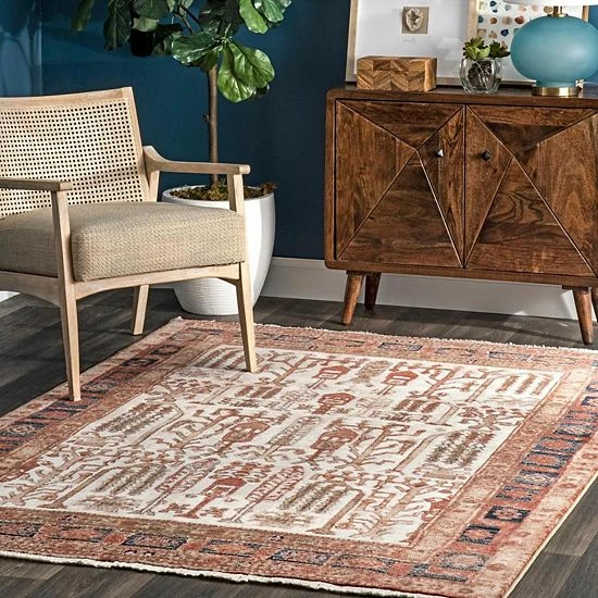 NuLOOM Belen Southwestern Fringe Area Rug Multi 4 NuLOOM Belen Southwestern Fringe Area Rug Multi - Image 2