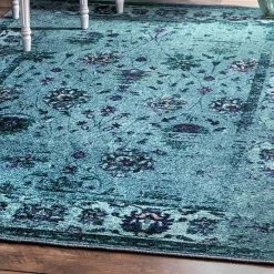 NuLOOM Giza Vintage Tosha Framed Floral Rug -nuLOOM Sales Store unnamed file 3432