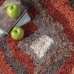 NuLOOM Alexia Abstract Diamond Shaggy Tassel Area Rug -nuLOOM Sales Store unnamed file 3455