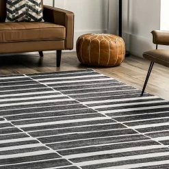 NuLOOM Henry Contemporary Striped Area Rug -nuLOOM Sales Store unnamed file 3467
